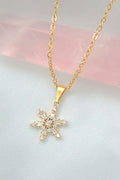 Collier Flocon de Neige 24 Carats