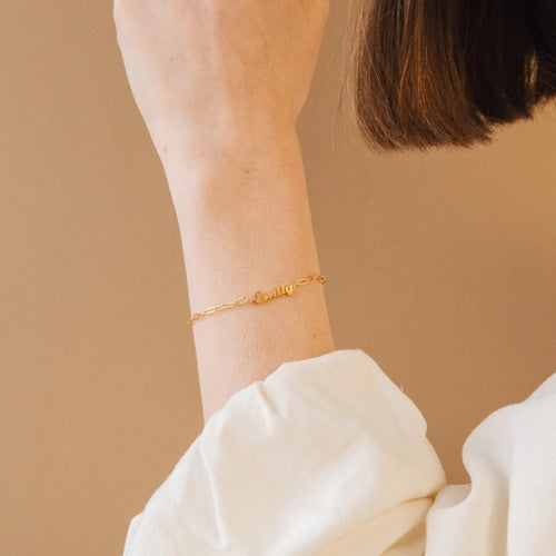 Bracelet Prénom - Bracelet Personnalisé